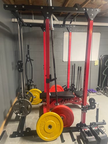Customer photo review of Major Fitness PLM03 All-In-One Home Gym Power Rack