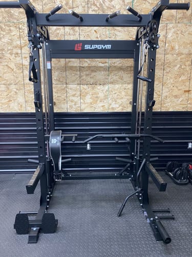 Customer photo review of Major Fitness F22 All-In-One Home Gym Power Rack