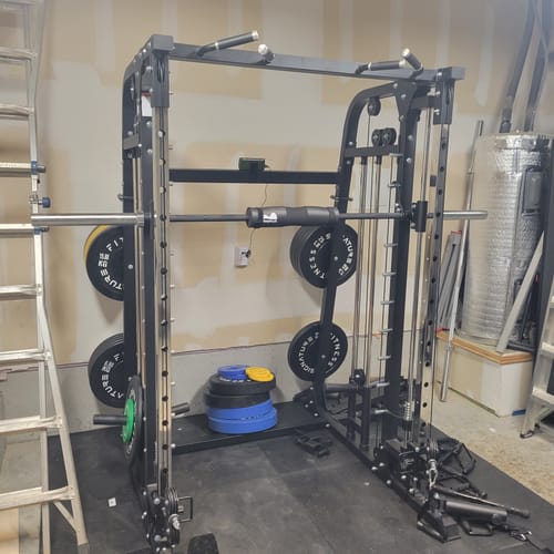Customer photo review of MAJOR All-in-One Home Gym Smith Machine Spirit B2