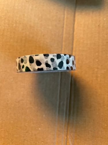Customer photo review of Dalmatian Washi Tape 10mm