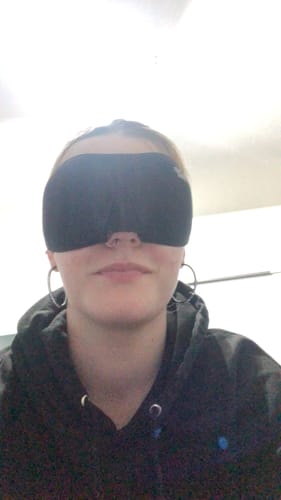 Customer photo review of IT´S TIME FOR A LASH NAP - Schlafmaske