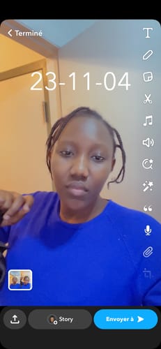 Customer photo review of Good Hair Vitamines Boost - 1 mois