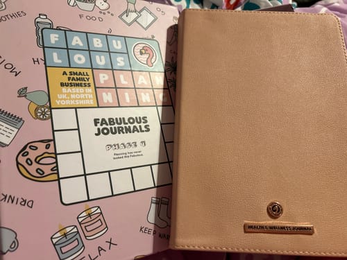Customer photo review of Health & Wellness - Life Journal