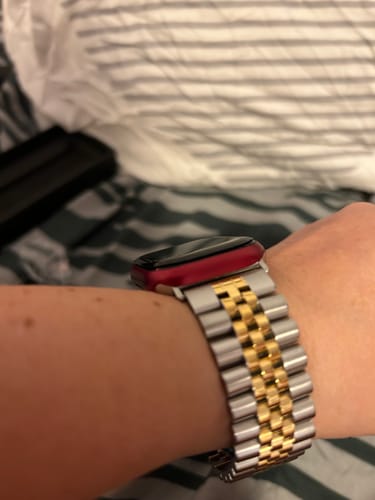 Customer photo review of Jubilee Style Link Bracelet