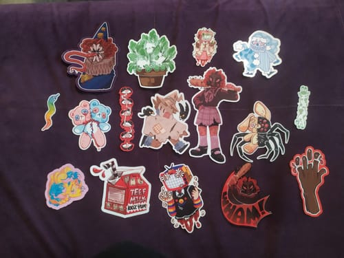 Customer photo review of Ghost Sticker Blind Bag Series 1