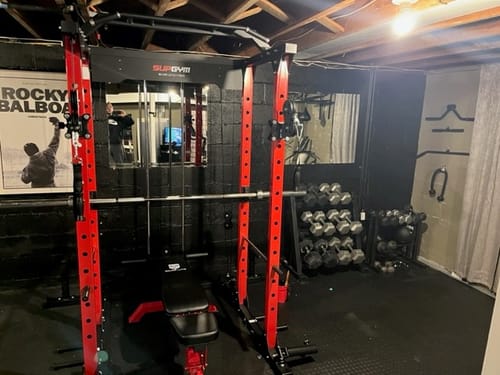 Customer photo review of Major Fitness PLM03 All-In-One Home Gym Power Rack