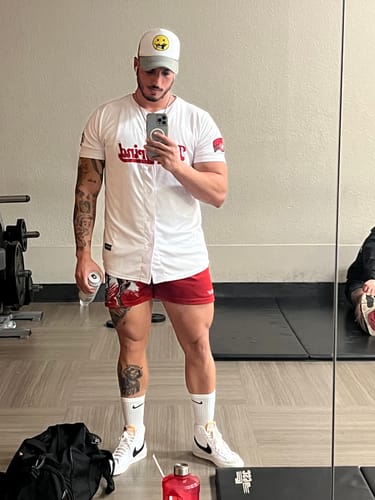 Customer photo review of Vogue Baseball Jersey | White