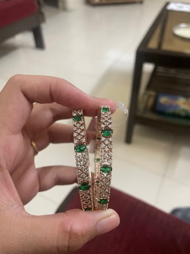 Customer photo review of Zircon Bangle 152703