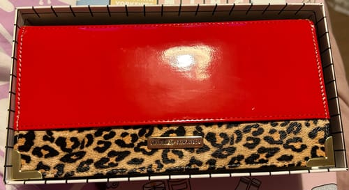 Customer photo review of "Exotic" Leopard Continental Fab-Purse