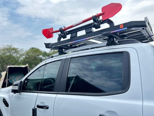 Customer photo review of AlphaRak LED Lights Platform Rack