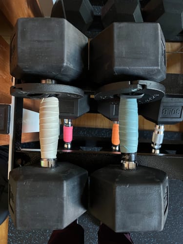Customer photo review of 1.25 Pound Weight Clips