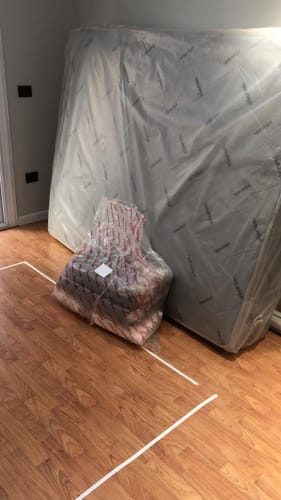 Customer photo review of Natural Latex Mattress with Double Pocket Spring System