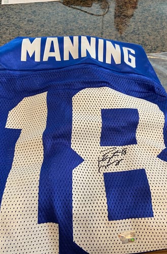 Customer photo review of Peyton Manning Autograph Signing