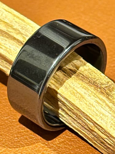 Customer photo review of Bague hématite