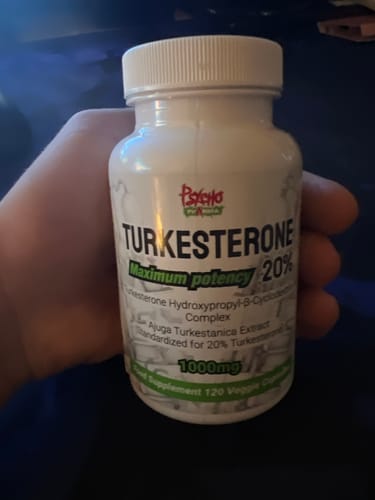 Customer photo review of Complexed Turkesterone 20% (1000mg)