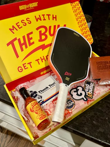 Customer photo review of The Loco 16mm Pickleball Paddle