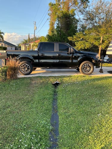 Customer photo review of For 2004-2020 F150 2" to 4" Upper Control Arms Ford Suspension Kit