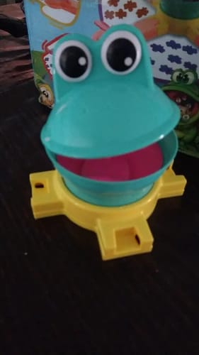 Customer photo review of Sapo Arremesso - Brinquedo Educativo