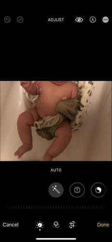 Customer photo review of Organic Baby & Toddler Washcloths Set Of 2 - Riverbank