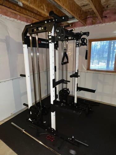 Customer photo review of Major Fitness F22 All-In-One Home Gym Power Rack