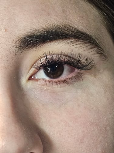 Customer photo review of VELOUR LASH ADHESIVE