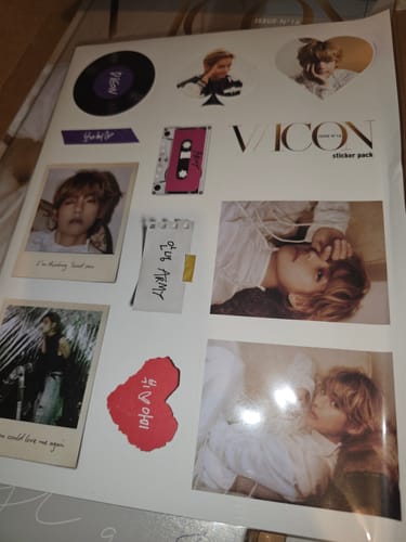 Customer photo review of BTS V DICON ISSUE N°16 V : VICON