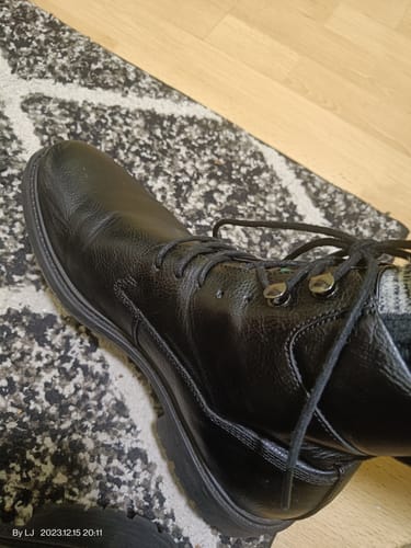 Customer photo review of Cress Ankle Boots