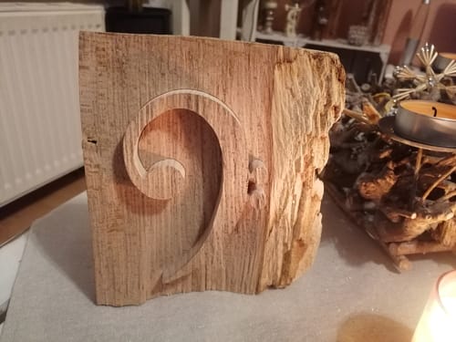 Customer photo review of Handgefertigte Musiker Holzkunstwerke