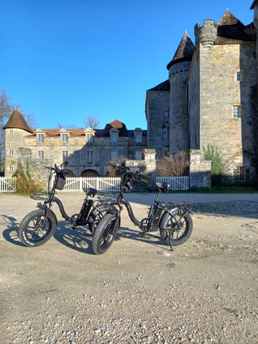 Customer photo review of CMACEWHEEL Y20 750W 20" Step-through Folding Electric Fat Bike 48V 15Ah Battery