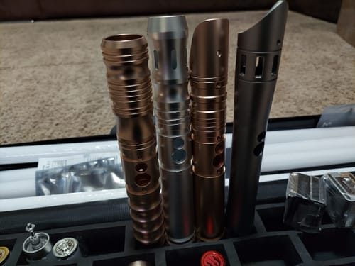 Customer photo review of SaberTheory Mystery Box (4 Sabers)