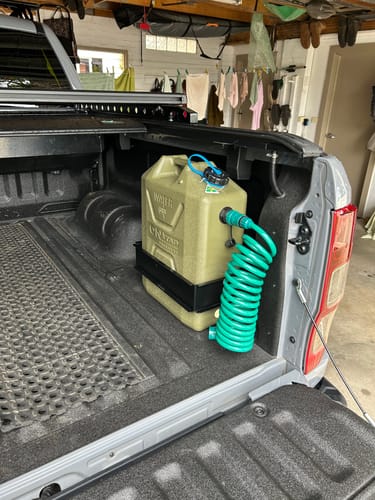 Customer photo review of 22L Jerry Can Mount - Ford Ranger PX1, PX2 & PX3