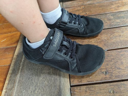 Customer photo review of Kid's Luck Ⅰ- Barefoot Shoes