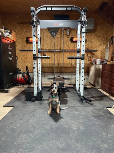 Customer photo review of Major Fitness PLM03 All-In-One Home Gym Power Rack