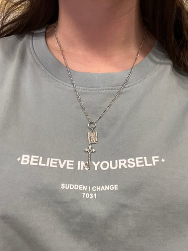 Customer photo review of AOT Freedom Necklace