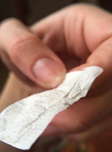 Customer photo review of Luelle Pore Strips