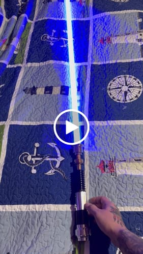 Customer video review of OWK III hero saber