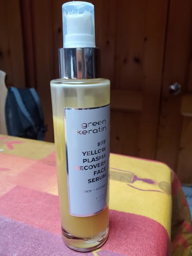 Customer photo review of YELLOW PLASMA – Sérum Réparateur pour le visage #FF