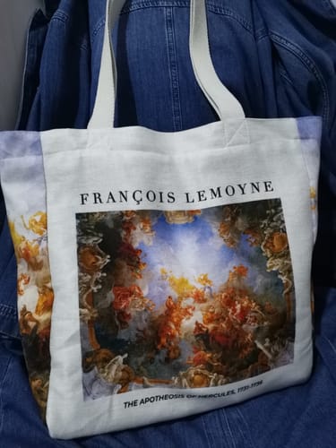 Customer photo review of The Apotheosis of Hercules Omuz Çantası