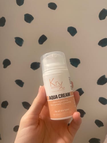 Customer photo review of KrX Aqua Cream