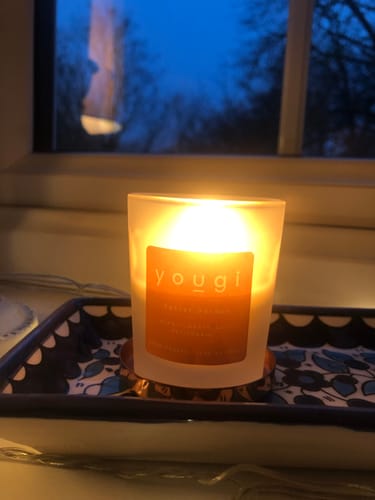 Customer photo review of Secret Garden Aromatherapy Candle