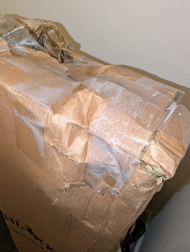 Customer photo review of HiK9 Bed with Grey Mesh Cover