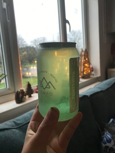 Customer photo review of Christmas Edition: Bubble Tea Cans - 4 Pack