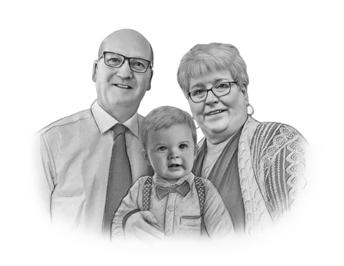 Customer photo review of Emotional Family Portrait - Christmas Delivery Special 🌟