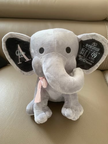 Customer photo review of Bébé - Éléphant câlin