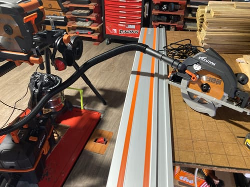 Customer photo review of Guide de coupe 2,8m Evolution ST2800 pour Scie circulaire