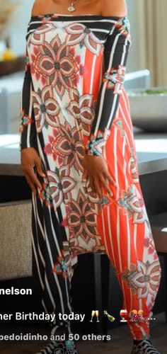 Customer photo review of Woman Harem Jumpsuit MARLA