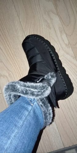 Customer photo review of אינסנסיו Boots - מגפיים אורטופדיות מחממות לחורף