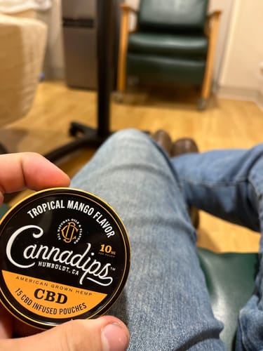 Customer photo review of Tropical Mango CBD