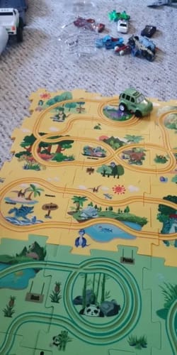 Customer photo review of Puzzle Adventure Track Set