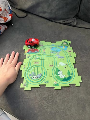 Customer photo review of Puzzle Adventure Track Set